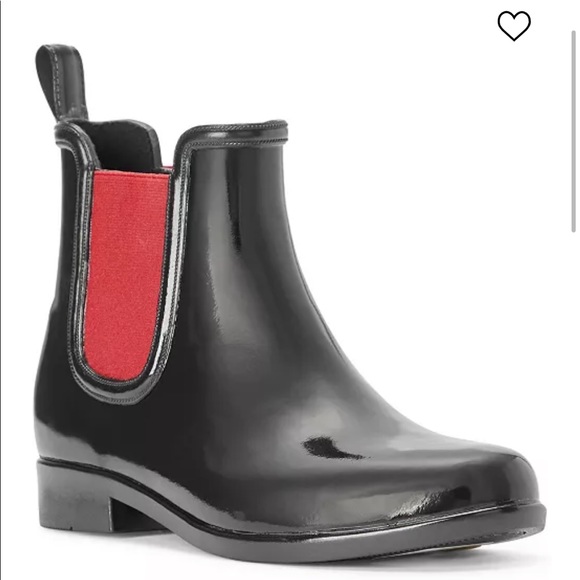 Lauren Ralph Lauren Tally Chelsea Rain Booties 6 Academic Preppy Classic Neural - Picture 13 of 13